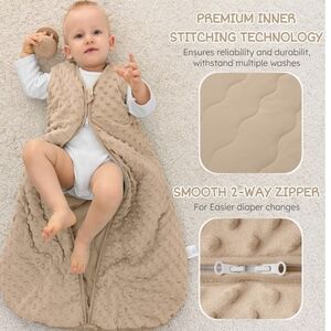 Filleep Baby Sleeping Sac Size XL 18-24 Months Coffee
